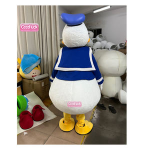 Costume <span class=keywords><strong>de</strong></span> cosplay adorable d'animal <span class=keywords><strong>de</strong></span> dessin animé grandeur nature, costume <span class=keywords><strong>de</strong></span> mascotte <span class=keywords><strong>de</strong></span> canard <span class=keywords><strong>célèbre</strong></span> Donald - Product Image 3