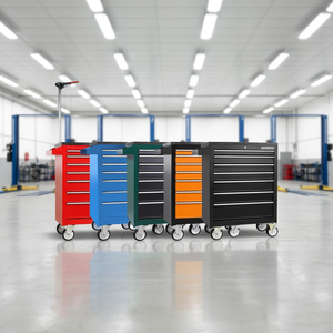 Banc de travail en acier robuste et armoire à outils pour garages et ateliers, personnalisable, OEM pris en charge - Product Image 1