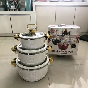 High Quality Food Warmer Set 2.5L 4.5L 6.5L Thermal Hot Pot Serving Dish B2B Supplier USA Canada Thanksgiving Party Catering - Product Image 5