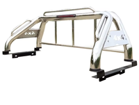Pièces automobiles en acier inoxydable Roll Bar Installation facile de bricolage Accessoire de lit de camionnette pour accessoires extérieurs Hilux