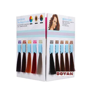 professional wholesale manufacturer various hair color swatch chart for salon cream