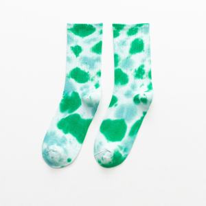 Jingwen OEM Meias De <span class=keywords><strong>Bebe</strong></span> transpirable divertido lindo multicolor Tie-dye mujeres Calcetines - Product Image 6