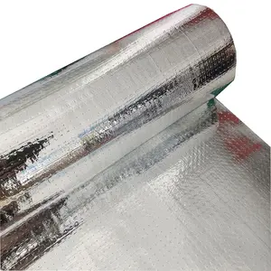 Roof Insulation Radiant Vapour Barrier 500D Woven Fabric Laminated Foil Heat Reflective Sheet