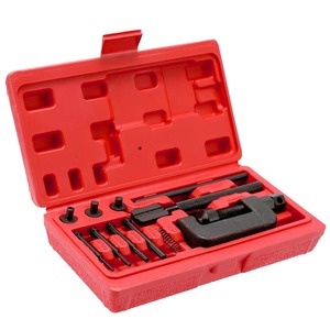 Wzauto Chuỗi Ngắt 13Pcs Thiết Lập Chuỗi Ngắt Cutter Riveter Và <span class=keywords><strong>Riveting</strong></span> Công Cụ Với Thực Trường Hợp Đối Với Xe Máy Xe Đạp Chuỗi ATV - Product Image 2
