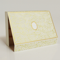 Maßgefertigte Luxuriöse Rosa 24-Stück Schokoladentrüffel Geschenkbox mit Goldenen Trenneinlagen