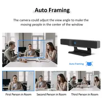 Cámara web hd 1080p, Webcam usb de enfoque fijo, 2,0 megapíxeles, con micrófono hd, para pc, ordenador, efecto super
