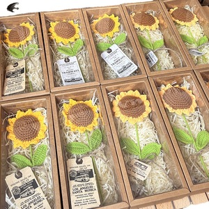 <b>Hand</b>-woven Sunflower Bouquet <b>Set</b> Anniversary Birthday Mother's Day Teachers' Day <b>Gift</b> Uionen 1515 - Product Image 4