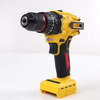 Perceuse électrique portable à double vitesse personnalisée 21V, perceuse électrique sans fil de qualité industrielle sans balais