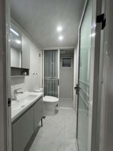 40-футовый контейнерный дом, 2-4 спальни, стальной каркас, Мобильный корпус 74 с. Кв. М, ванная комната, гостиничный магазин для открытого офисного жилого помещения - Product Image 4