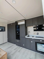 Cabane Apple, maison modulaire, maison conteneur Airbnb, villa capsule, bureau en cabane Apple en plein air, maison préfabriquée pliable, hôtel locatif