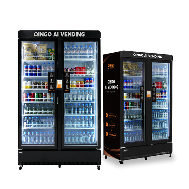 Smart Touchscreen Self Service Vending Machine Snack Drink Combo Cashless Payment Android System Commercial OEM Shopping SDK