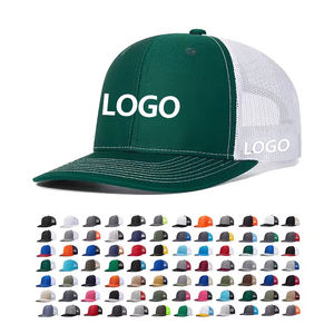 Casquette Trucker Richardson 112 à 6 Panneaux Personnalisée en Maille Sportive, Casquette de Baseball à Visière Légèrement Courbée, Snapback Hip Hop, Motif Chevron Plage - Product Image 1