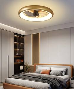 Ventilador de Techo Inteligente para Dormitorio, Ultra Silencioso (<30dB) con Temporizador Automático, Montaje Empotrado, LED de 5 Aspas Regulable, Control por Aplicación y Control Remoto - Product Image 2