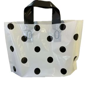 Bolsas de Plástico PE <span class=keywords><strong>Grandes</strong></span> y Resistentes con Asas y Logotipo Personalizado para Compras y Almacenamiento de Alta Demanda - Product Image 3