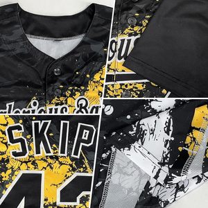 Custom Baseball Jersey Desmoines Sublimated V-Neck Breathable Uniform for Men Women Adults Unisex Sports Apparel - Product Image 5