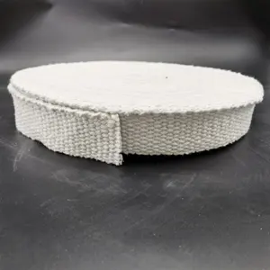 High Temperature Heat insulating Alumina Silicate fiber Weld Backing ceramic fiber tape for kiln insulation
