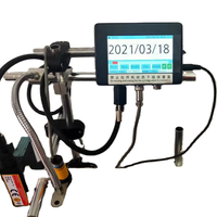 Impresora DE CÓDIGO DE FECHA industrial automática Máquina de codificación de inyección de tinta en línea Impresora de Fecha