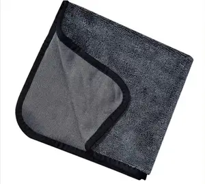 Offre Spéciale et haute qualité 1200gsm 1400 gsm microfibre voiture séchage nettoyage serviette de lavage microfibre voiture séchage serviette