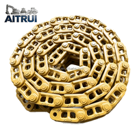 Pièces de rechange pour engins lourds AITRUI : Chaîne de chenilles pour excavatrices Komatsu PC300, PC350, PC400, PC410, PC450