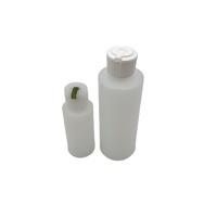 Bouteille cylindrique en plastique HDPE naturel de 30 ml, 60 ml, 120 ml, 250 ml, 500 ml, 1000 ml avec bec verseur rabattable, bouteille de lavage de voiture pour cire humide de voiture