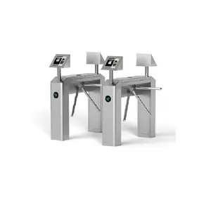 Shenzhen Kualitas Tinggi Turnstile Produsen Otomatis Gerbang dengan Thermal Pengenalan Wajah Terminal Tripod Turnstile