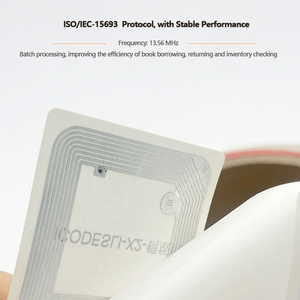 Индивидуальные <span class=keywords><strong>RFID</strong></span>-метки-наклейки 50*50 мм, 13,56 МГц, Icode SLI, пассивные <span class=keywords><strong>RFID</strong></span>-метки для книг, <span class=keywords><strong>RFID</strong></span>-наклейки для управления библиотекой - Product Image 3