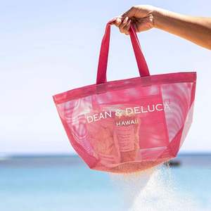 Adorinno 定制单肩手提包女士透明尼龙网布纯色手提包开放式海滩包中国 - Product Image 6