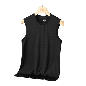 Ropa Deportiva para Hombre, Camiseta sin Mangas de Verano para Entrenamiento, Gimnasio, Fisicoculturismo, Fitness, Jogging, Fabricación Personalizada - Product Image 6