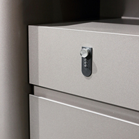 Meubles de bureau modernes pour PDG, bureau en bois MDF, bureau de direction, table en forme de L, poste de travail pour patron avec armoire à dossiers