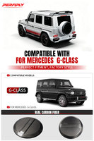 Kit de mise à niveau Perfiply style B800 en fibre de carbone sèche pour cache-roue de secours Mercedes-Benz Classe G W463 W464 G500 G550 G55 G63