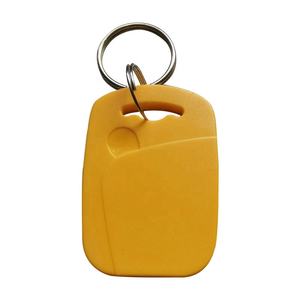 공장 가격 비접촉식 액세스 제어 키 카드 체인 RFID 125khz LF + 13.56mhz HF 이중 주파수 ABS RFID 키 태그 시계 줄 - Product Image 6