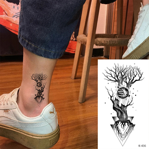 Autocollant de <span class=keywords><strong>tatouage</strong></span> temporaire à base de plantes non toxique et imperméable pour hommes et femmes - Product Image 5