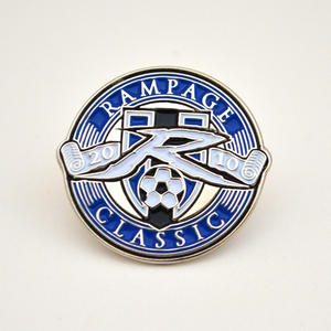 Custom rosa oro cubico 3D leone in metallo spilla iBadge n scatola regalo in plastica - Product Image 6