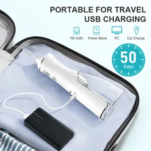 Chất lượng tốt nhất nước uống Irrigator <span class=keywords><strong>Flosser</strong></span> điện 300ml bể nước <span class=keywords><strong>Flosser</strong></span> với vòi phun Adapter - Product Image 5