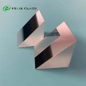 Espejo Prisma Cóncavo Convexo de Forma Personalizada FELIX, Bk7, con Revestimiento Protector de Aluminio Plateado y Dorado - Product Image 1