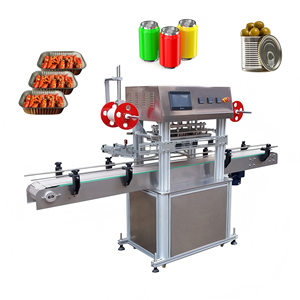 เครื่องซีลสูญญากาศแบบกึ่งอัตโนมัติสำหรับบรรจุอาหารในกล่องและถาดไม้ พร้อมฟังก์ชั่นเติมร้อนและปิดผนึก - Product Image 1
