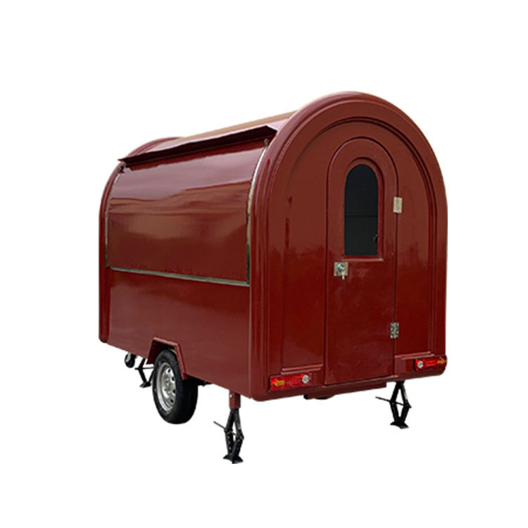 Multifonction électrique adapté aux besoins du client de nourriture de rue mobile de nourriture de chien chaud chariots