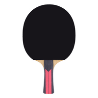 Raquette de ping-pong Reactor SWORD-R Competition, poignée droite ergonomique, contrôle des vibrations, fibre de carbone, base en bois de frêne 7 plis