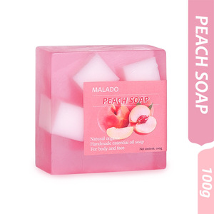 Handmade Đào Tinh Dầu Xà Phòng Thạch Trái Cây Xà Phòng Cho Mặt Tắm Làm Sạch Rửa Tay Với Hương Liệu Tự Nhiên Lợi Ích - Product Image 2