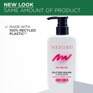 Juego de champú y acondicionador de fórmula Paris de etiqueta privada con aceite de ricino y vitaminas B3 y B5 para reparar el cabello dañado largo - Product Image 6