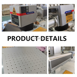 เครื่องแกะสลักทำเครื่องหมายด้วยเลเซอร์ไฟเบอร์ CNC 30W EZCAD3 Bibo ระบายความร้อนด้วยอากาศ Ai/dxf/bmp/jpeg ทำเครื่องหมายลึกผลผลิตสูง - Product Image 3