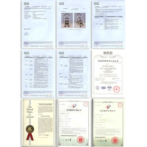 Échelle pliante en aluminium à 3 <span class=keywords><strong>marches</strong></span> avec roues, <span class=keywords><strong>escabeau</strong></span>-chariot <span class=keywords><strong>2</strong></span>-en-1 pour la maison, la cuisine, le jardin et les projets de bricolage - Product Image 6