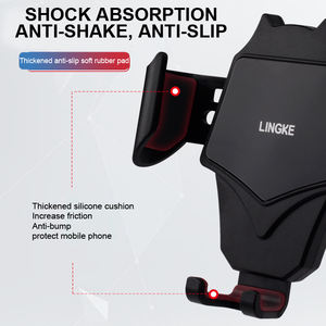 ที่วางโทรศัพท์ในรถยนต์สากลรูปทรงค้างคาวที่วางสมาร์ทโฟนขาตั้งเปลแรงโน้มถ่วงที่วางโทรศัพท์มือถือสําหรับรถยนต์ - Product Image 6