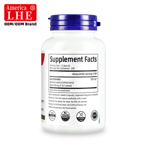 Suplemento Dietético de Saw Palmetto Shecome para la Salud del Cabello y el Apoyo Urinario para Adultos, 200 Cápsulas de Saw Palmetto - Product Image 6