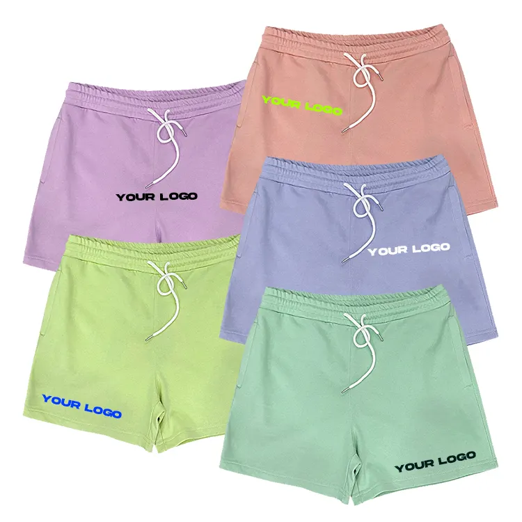 custom casual mens unisex cotton khaki summer gym tapestry shorts