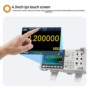 Multimètre de bureau OWON XDM6061 - Écran tactile numérique 6 chiffres demi-échelle, gamme automatique, haute précision - Product Image 4