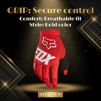 Gants de moto tout-terrain antidérapants, résistants à l'abrasion, protection solaire, imperméables, respirants, en polyester, pour la conduite en extérieur