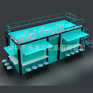 เคาน์เตอร์คิดเงินแบบโมเดิร์น 2 ช่อง พร้อมห้องซันรูมโลหะสั่งทำพิเศษ - Product Image 1