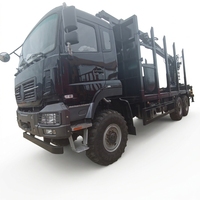 Camion forestale fuoristrada 6x6 con gru a pinza XCMC LQS120, motore Yuchai, altezza di sollevamento 10m |   Trasporto di Legname Forestale per Impieghi Gravosi