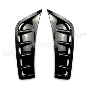 ใบมีดกันชนหน้ารถยนต์สำหรับ Mercedes Benz GLC-Class X253 GLC43 GLC63 GLC260 GLC300 2020-2022 สปอยเลอร์ข้างกันชน - Product Image 3